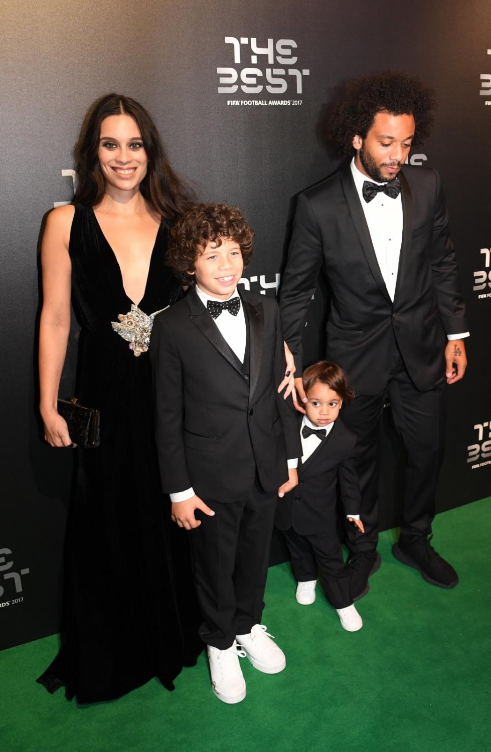 Marcelo Vieira, Clarisse Alves, Enzo Alves Vieira i Liam Alves Vieira