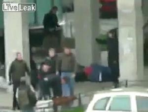 Zobacz krwawą ustawkę rosyjskich kinoli