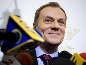 Tusk: przepraszam, że grałem w piłkę