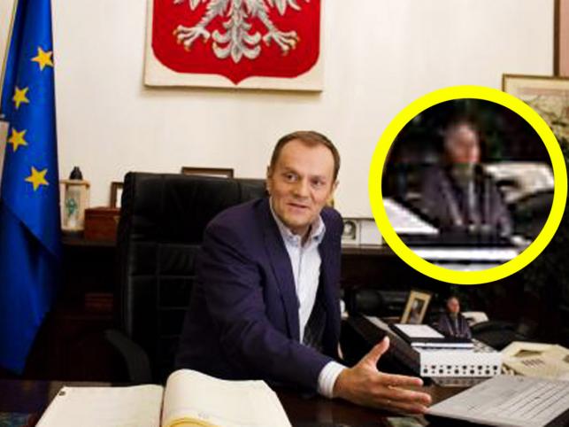 Co Donald Tusk trzyma na biurku?- Kaczyńskiego