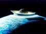 PHOTO: EAST NEWS/SIPA PRESSArtist's concept of a catastrophic asteroid impact with the Earth. Life near the impact would be instantly wiped out from the effects of high temperatures and pressures. Injection of huge masses of dust (and gases) into the atmosphere would effectively block out sunlight for long periods of time to the point that most life could not be sustained ("Nuclear Winter"). *** Local Caption *** 00455833