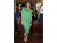 Beata Sadowska na pokazie w salonie Tod's