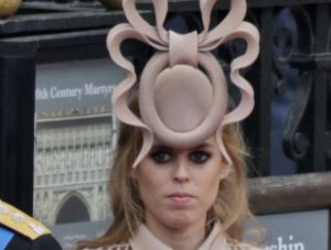 Fantazyjny kapelusz księżniczki Beatrice wzbudził wielkie zainteresowanie