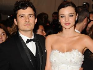 Orlando Bloom i Miranda Kerr tworzą piękną parę.