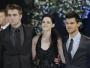 Robert Pattinson, Kristen Stewart i Taylor Lautner w Londynie