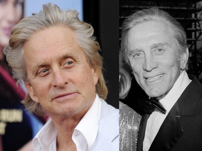 Kirk Douglas i Michael