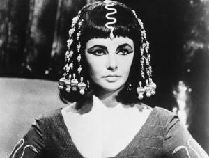 Elizabeth Taylor w filmie "Kleopatra"
