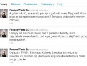 Wpis na Twitterze
