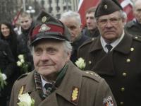 Weterani Waffen SS na ulicach Rygi