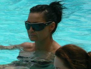 Iwona Pavlović wygrzewa się w Afryce