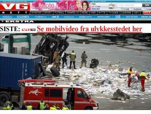 Tragedia na norweskich torach