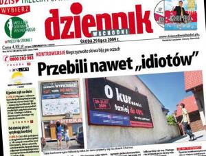 Reklamują sprzęt AGD "kur...ą"