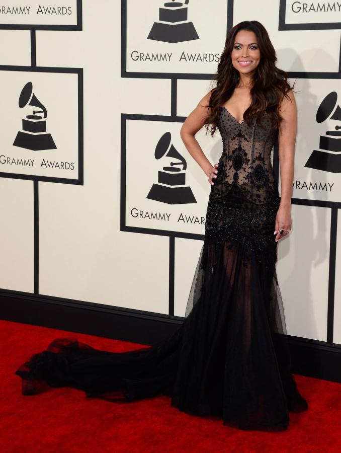 Najbardziej rozebrane gwiazdy na gali Grammy 2015: Tracey Edmonds