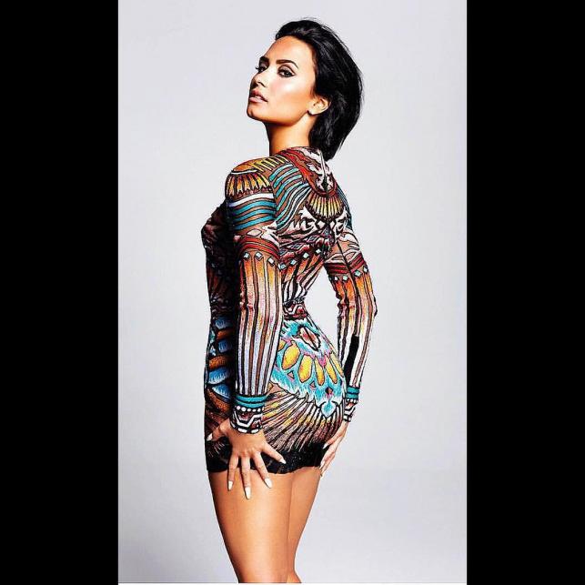 Demi Lovato Poses Fully Nude, Makeup-Free in Emotionally