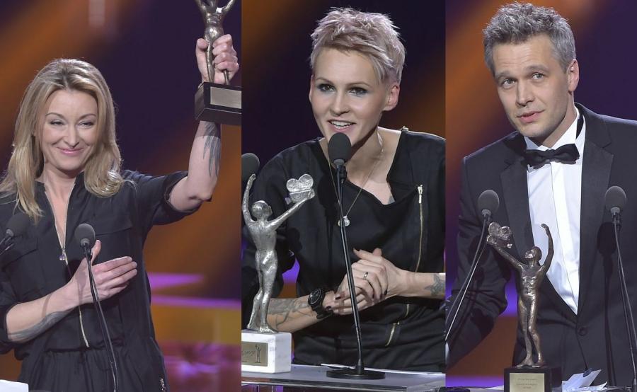 Telekamery 2016: Martyna Wojciechowska, Agnieszka Chylińska, Michał Żebrowski