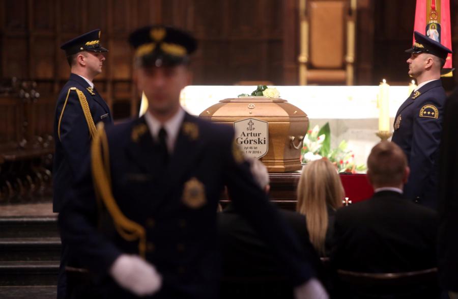 Pogrzeb posła PiS Artura Górskiego
