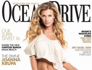 Joanna Krupa na okładce magazynu z Kalifornii