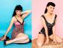 Kolejna sesja w stylu "pin-up girl". Tym razem w ten sposób swoją najnowszą kolekcję prezentuje firma Lucy B