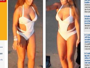 Zobacz Mariah Carey bez grama retuszu
