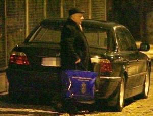 Jarosław Kaczyński w roli Mikołaja
