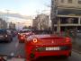 Ferrari kontra koparka - masakra