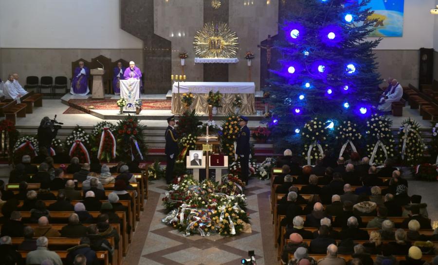 Rodzina i przyjaciele pożegnali posła