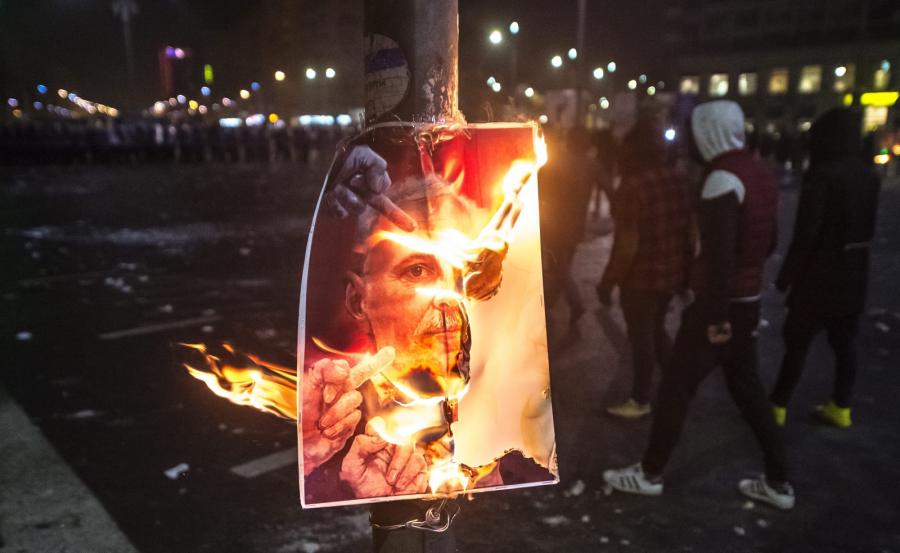 Demonstracja w Bukareszcie